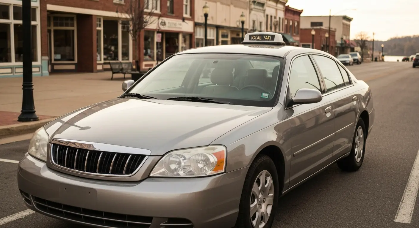 Local taxi service downtown Three Rivers