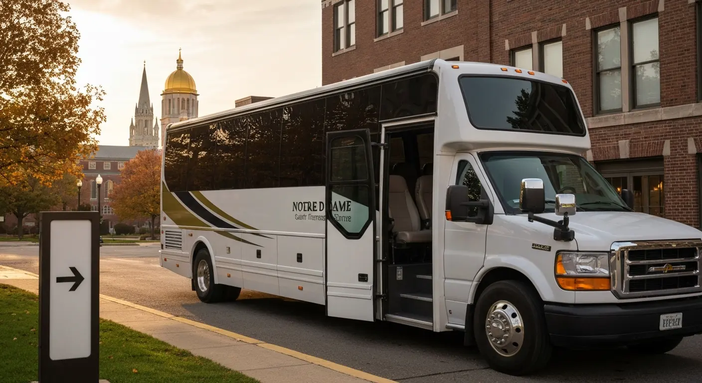 Notre Dame football game transportation
