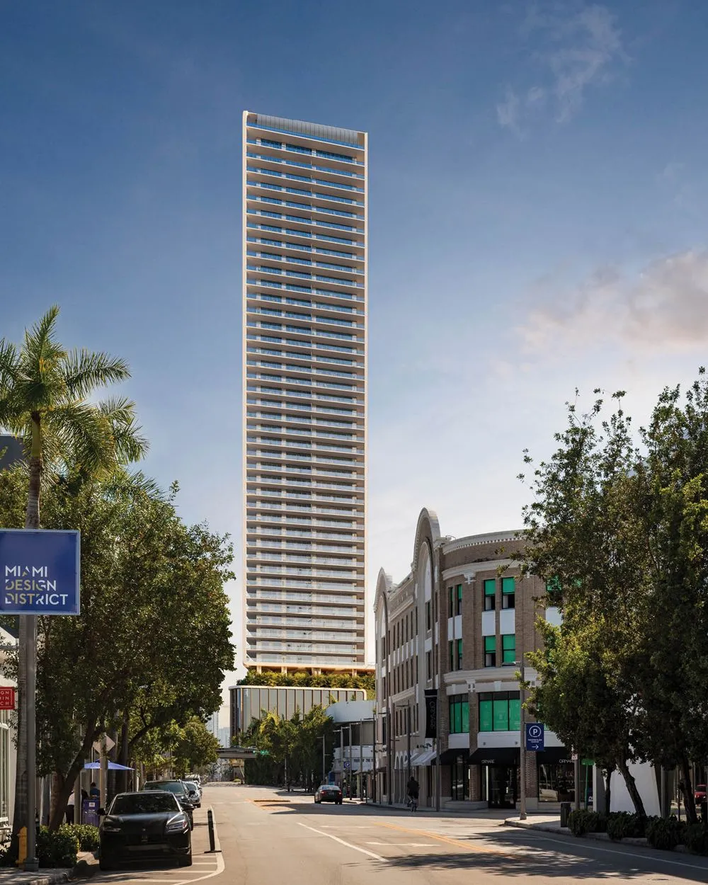 Miami Tropic seen from a Design District street