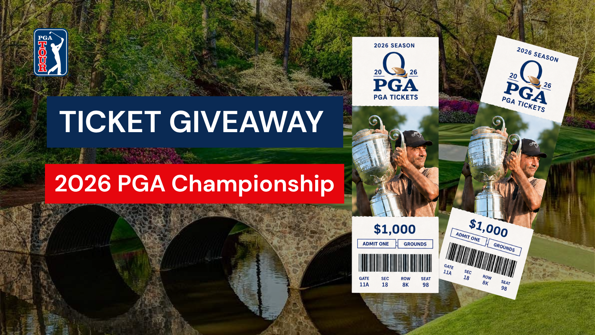 2026 PGA Championship Ticket Giveaway