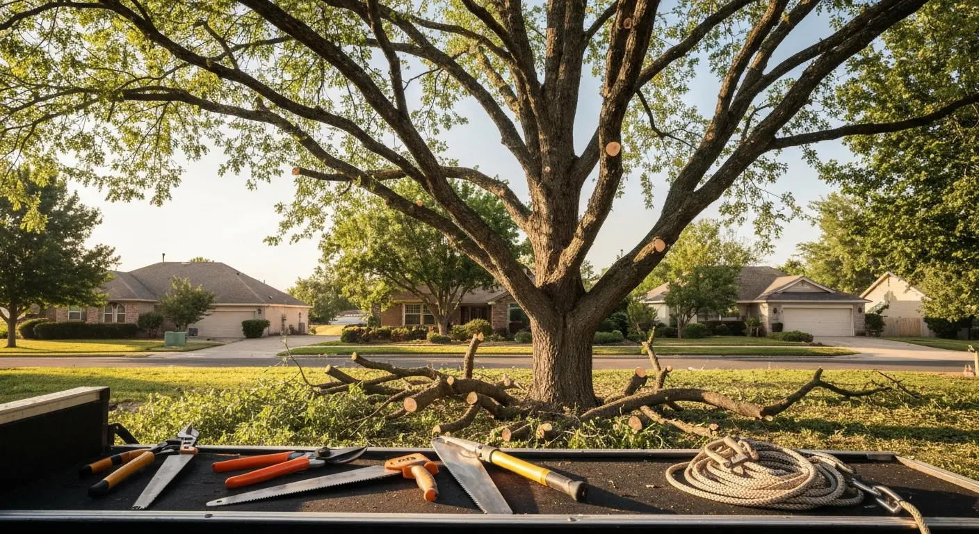 Tree pruning and trimming