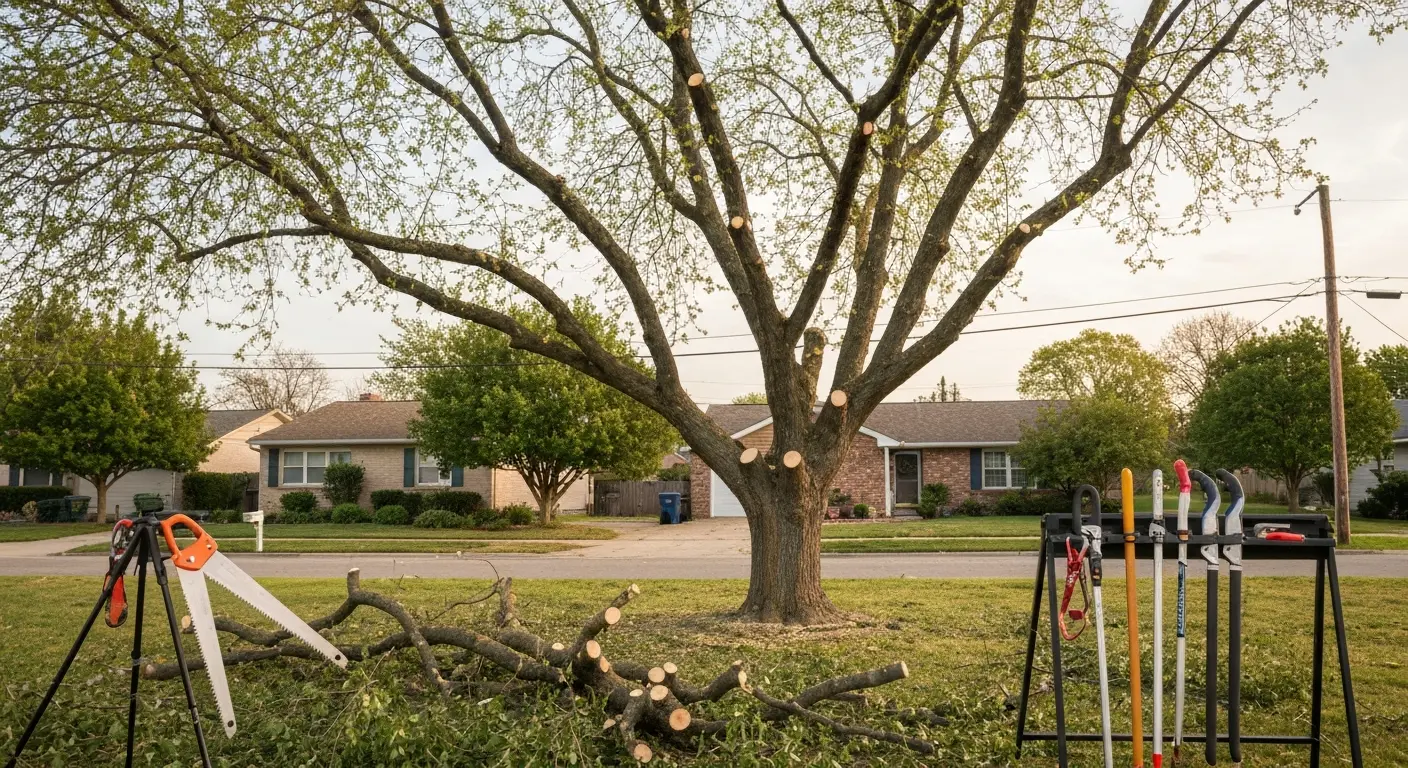 Professional tree trimming and pruning