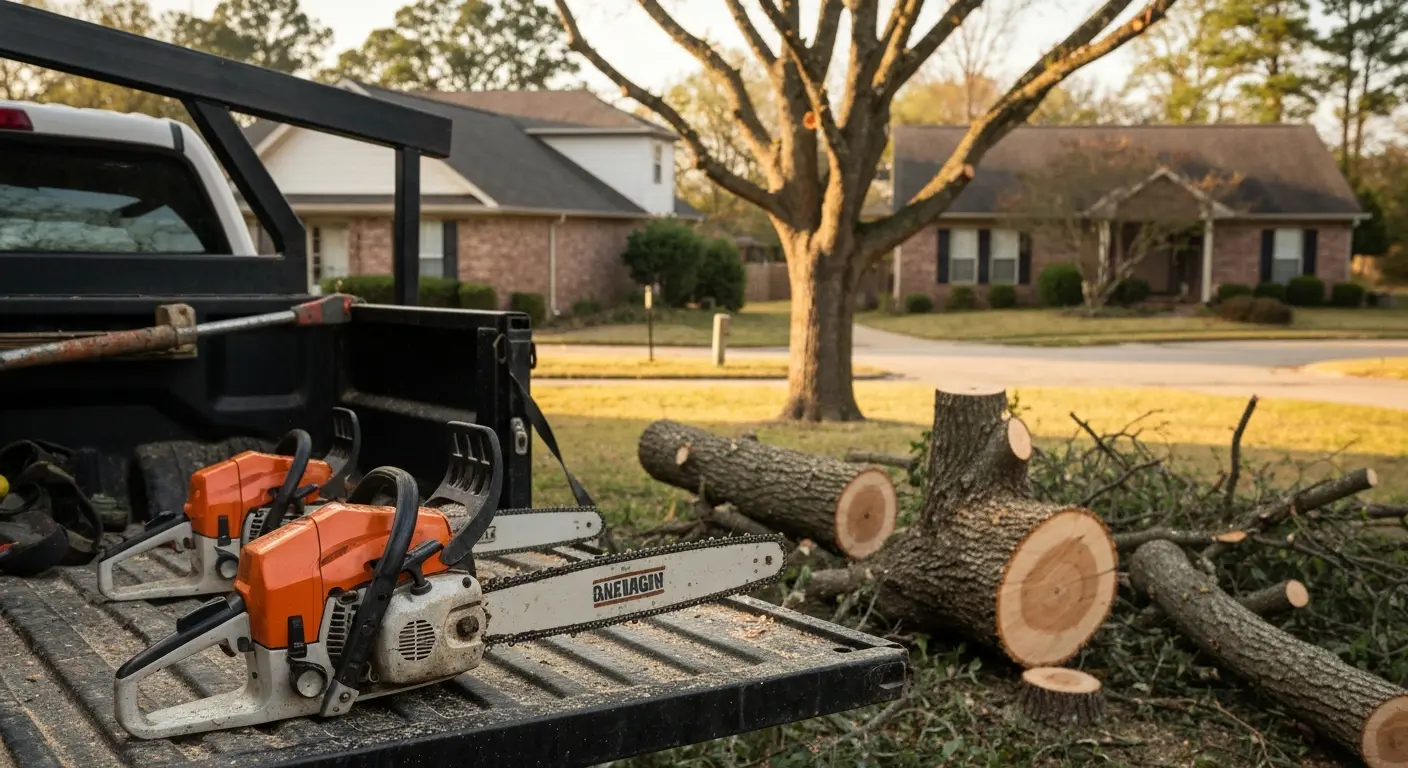 Emergency tree service