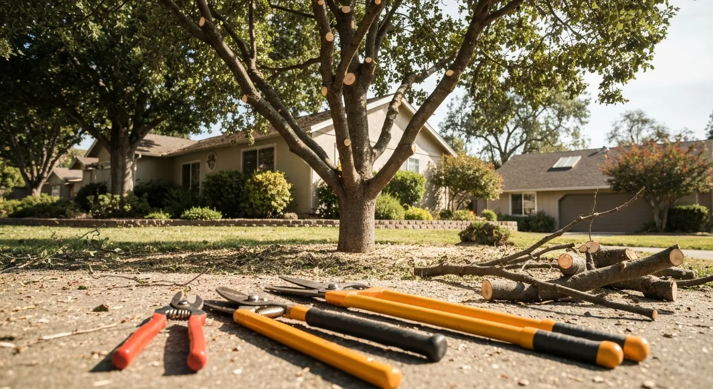 Tree trimming service