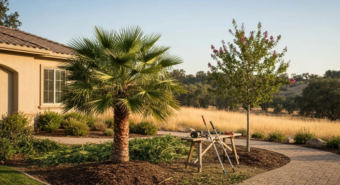Palm tree and specialty tree services in Folsom