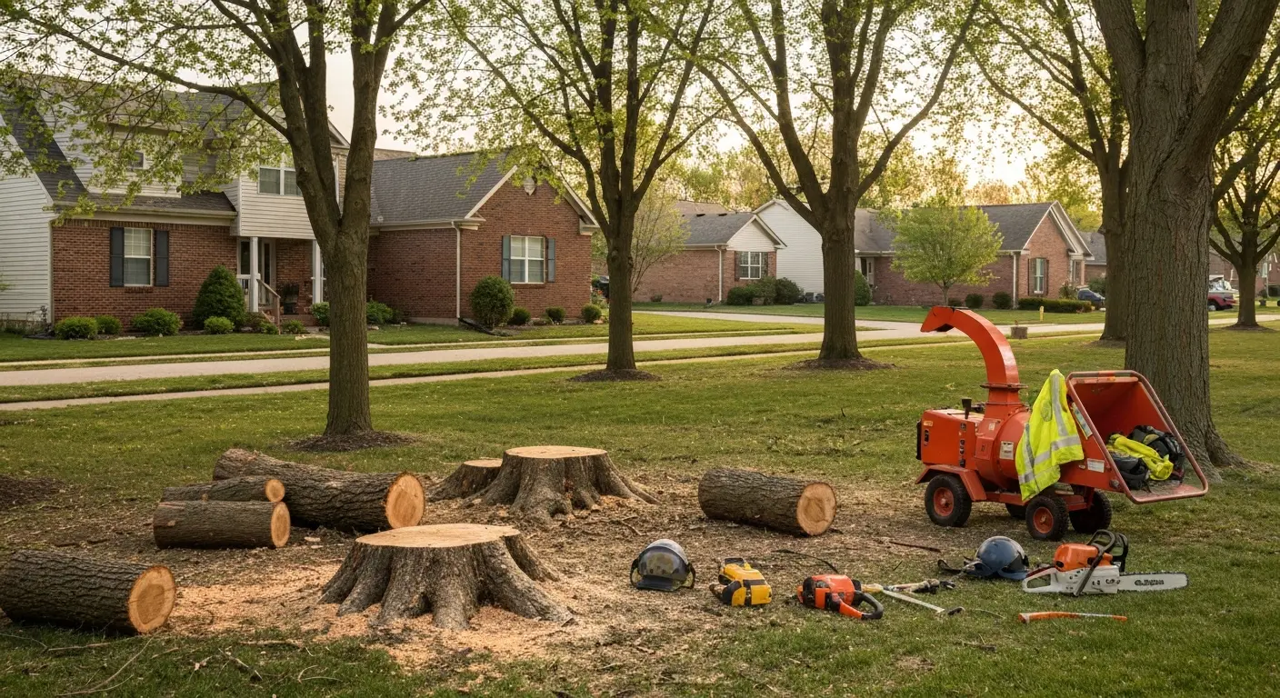 Tree removal project