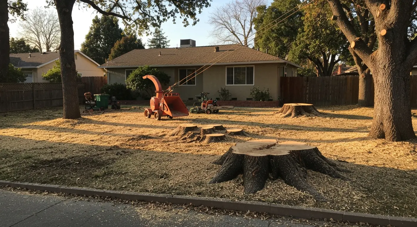 Tree removal project