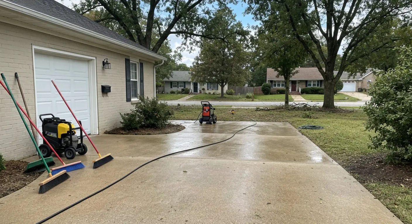 Storm damage cleanup
