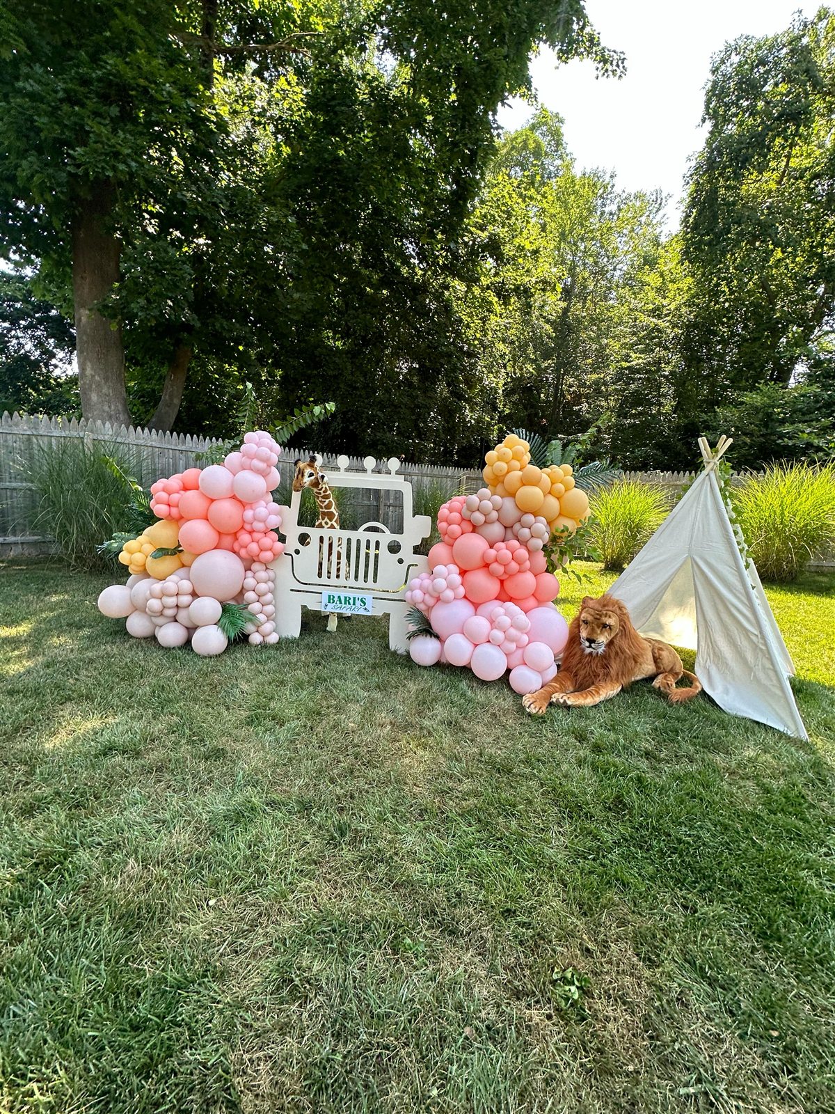 Safari Themed Event at a VIP Creations event