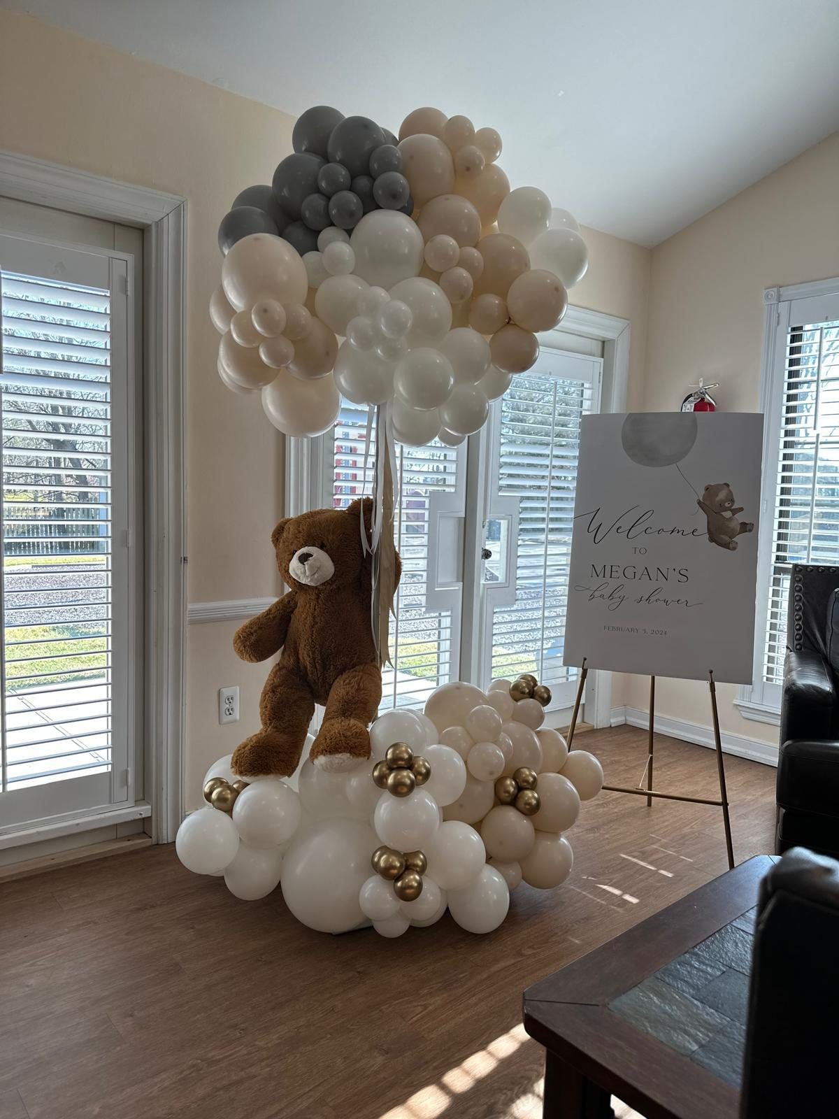 Megan's Teddy Bear Cloud at a VIP Creations event