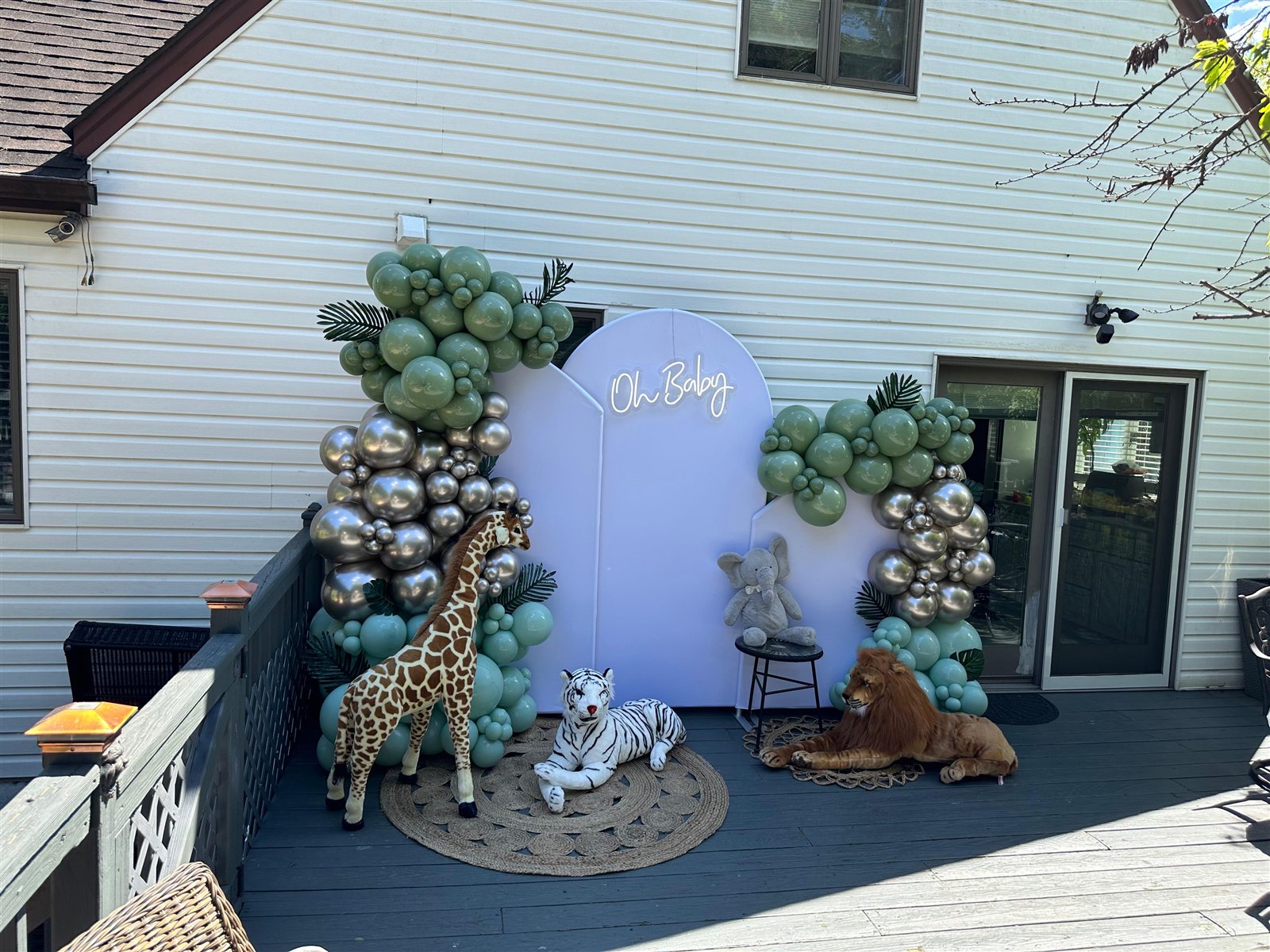 Safari Baby Shower at a VIP Creations event