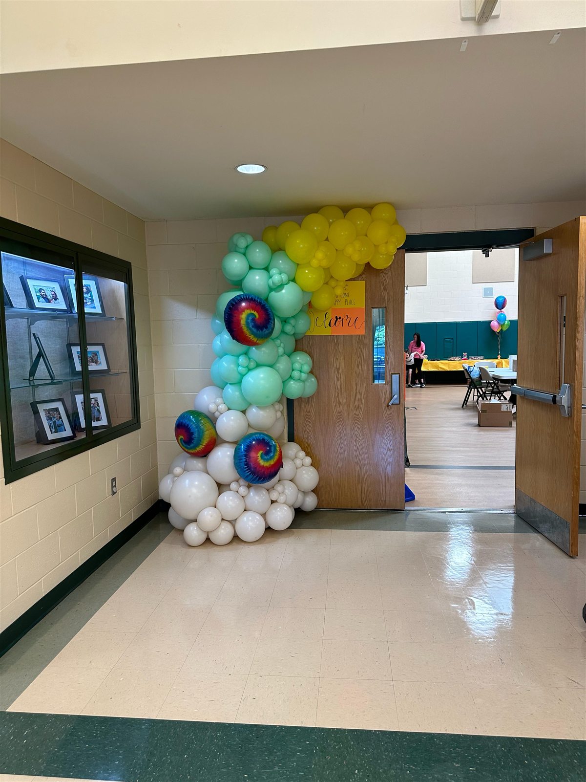 School Door at a VIP Creations event