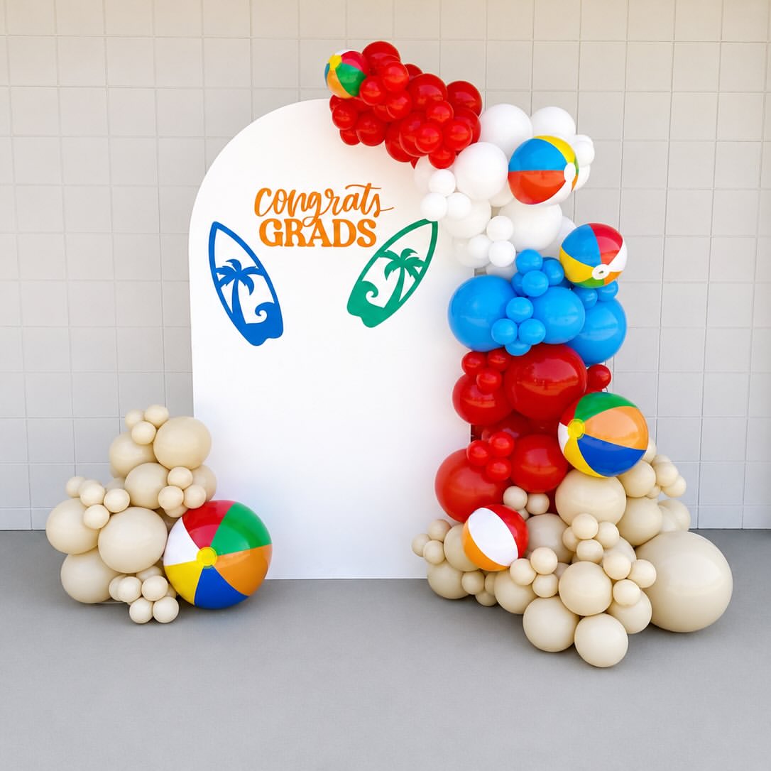 Beach Graduation at a VIP Creations event