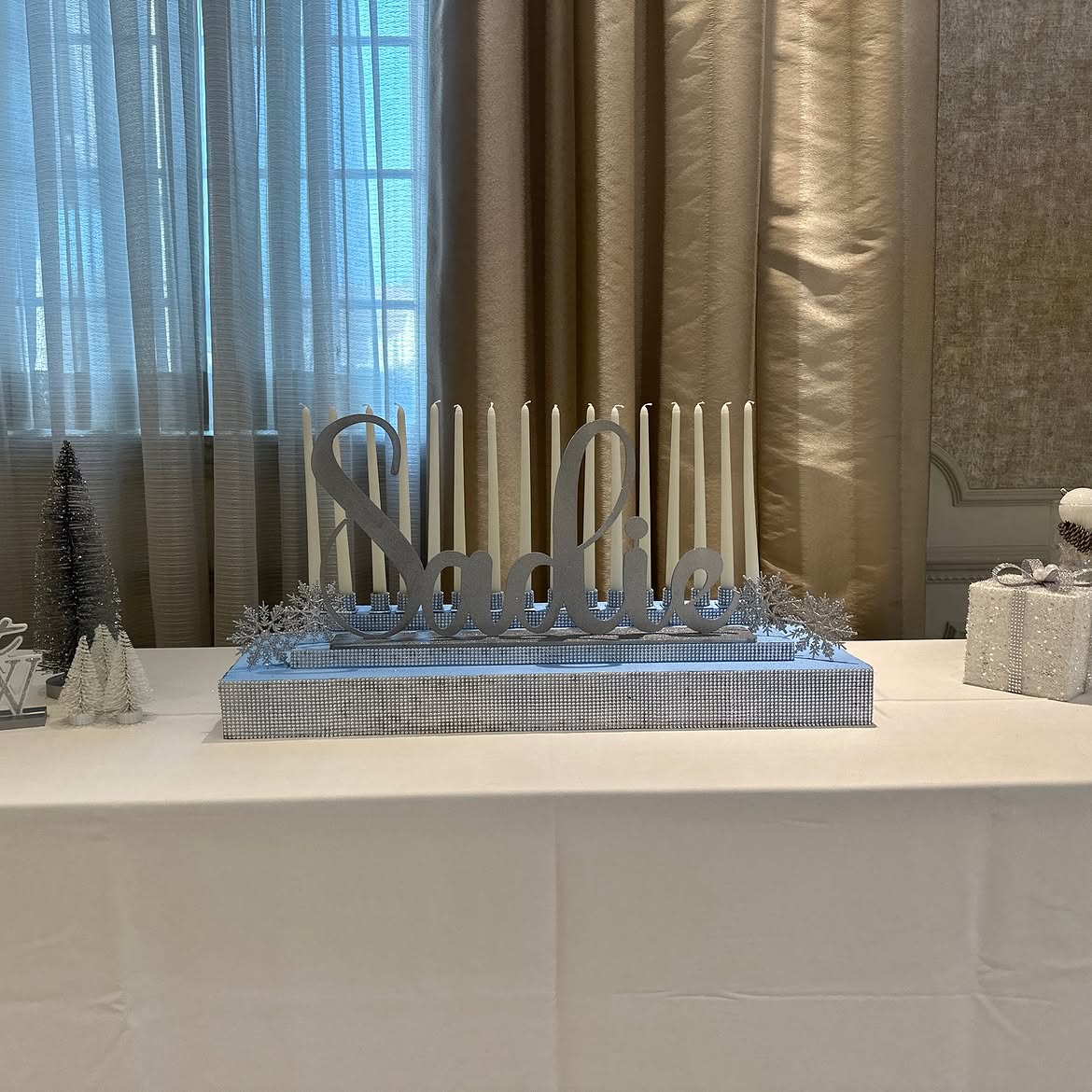 Sweet 16 White & Blue at a VIP Creations event