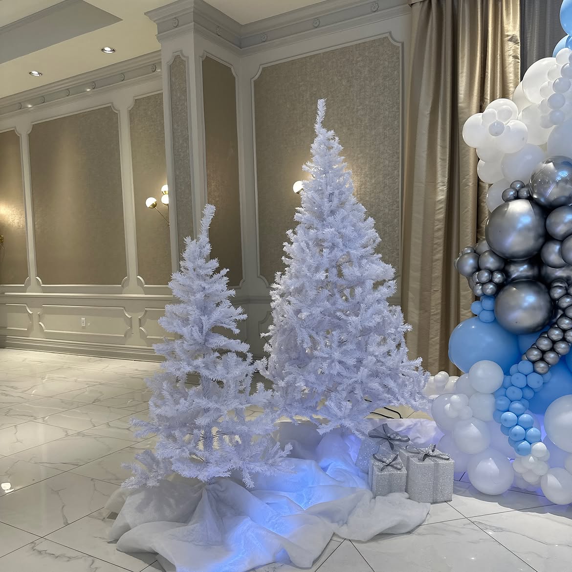 Sweet 16 White & Blue at a VIP Creations event