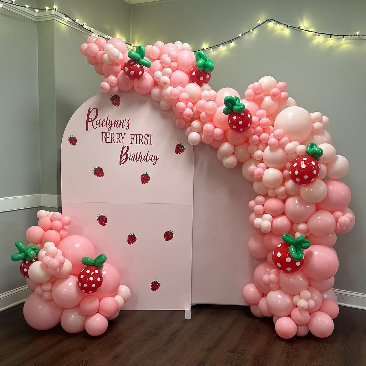 Berry First Birthday at a VIP Creations event
