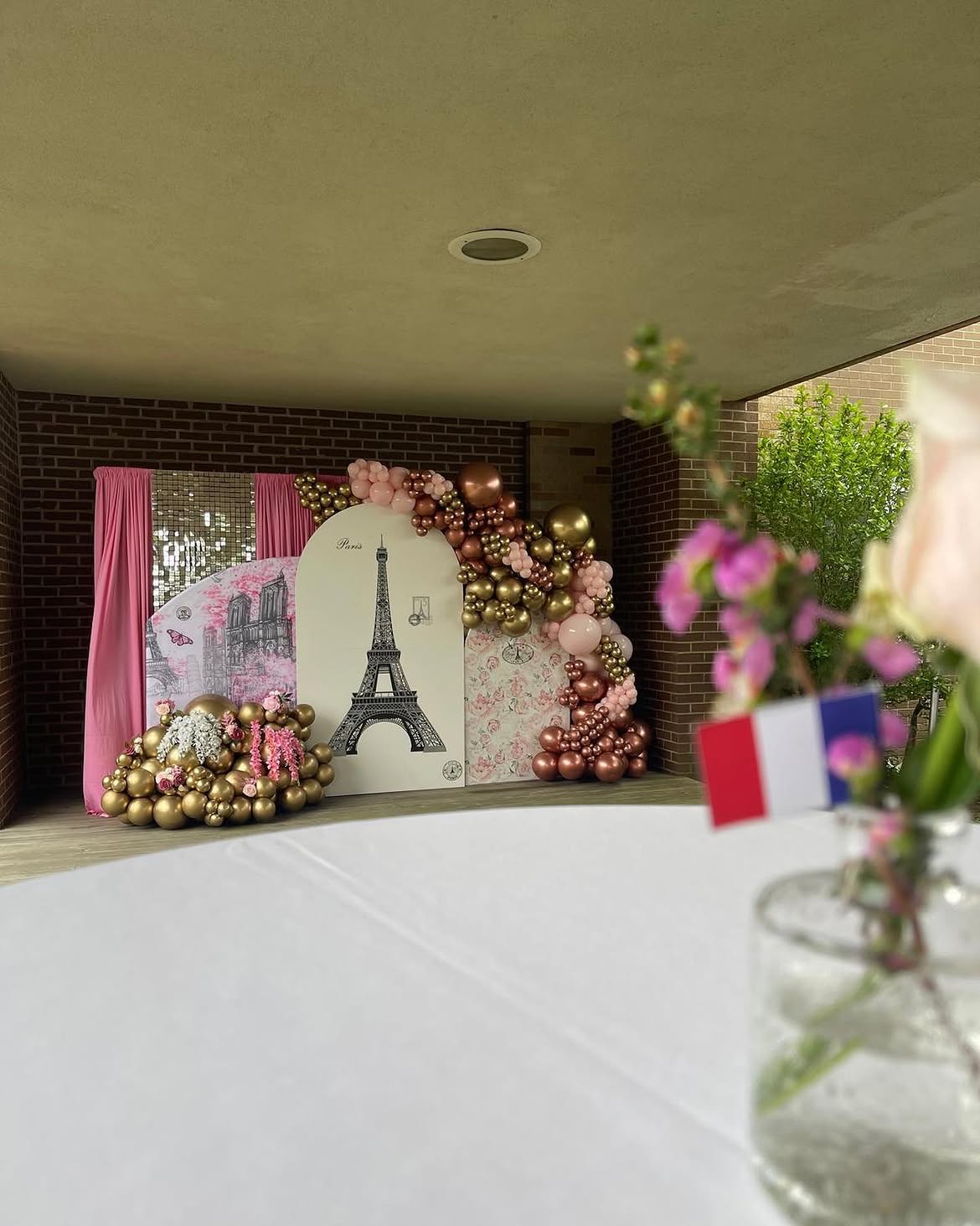 Paris Theme Junior Prom 2024 at a VIP Creations event