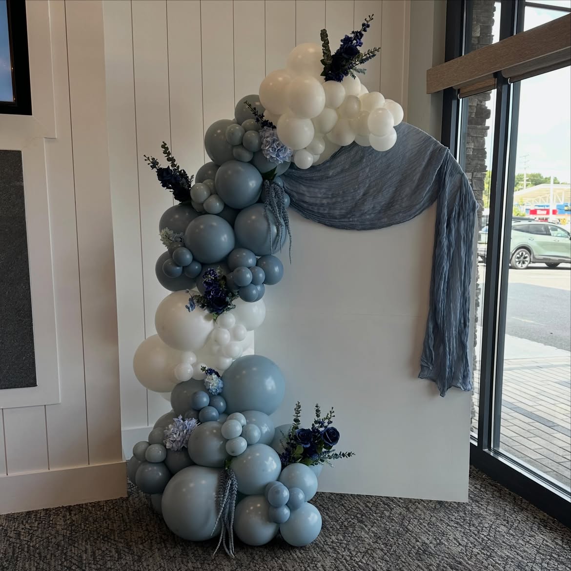 Soft Blues & Elegant Textures at a VIP Creations event