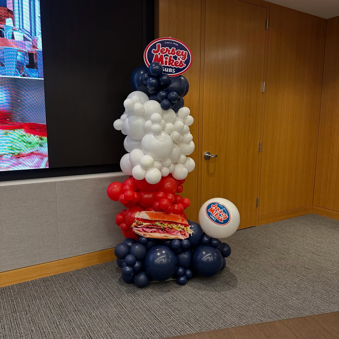 Jersey Mike's Corporate at a VIP Creations event