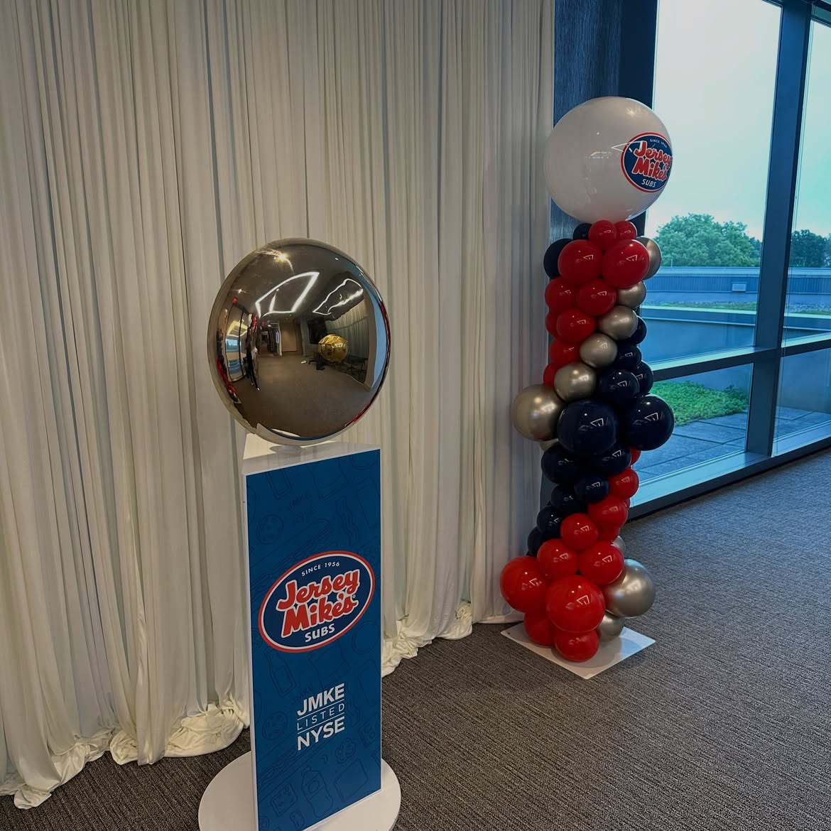 Jersey Mike's Corporate at a VIP Creations event
