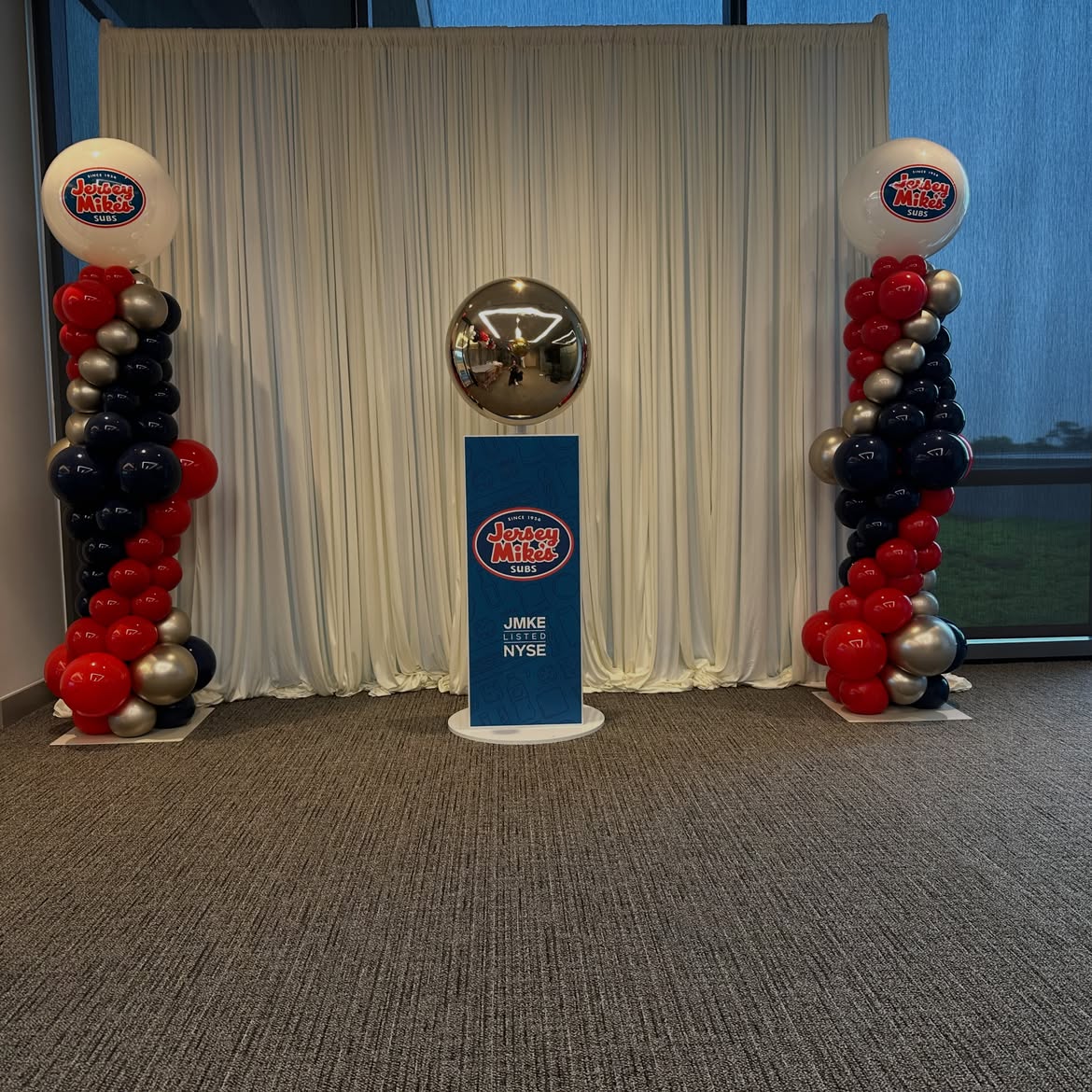 Jersey Mike's Corporate at a VIP Creations event
