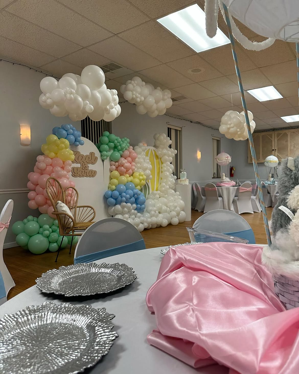 Twins Baby Shower at a VIP Creations event