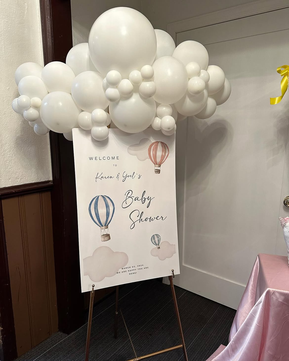 Twins Baby Shower at a VIP Creations event