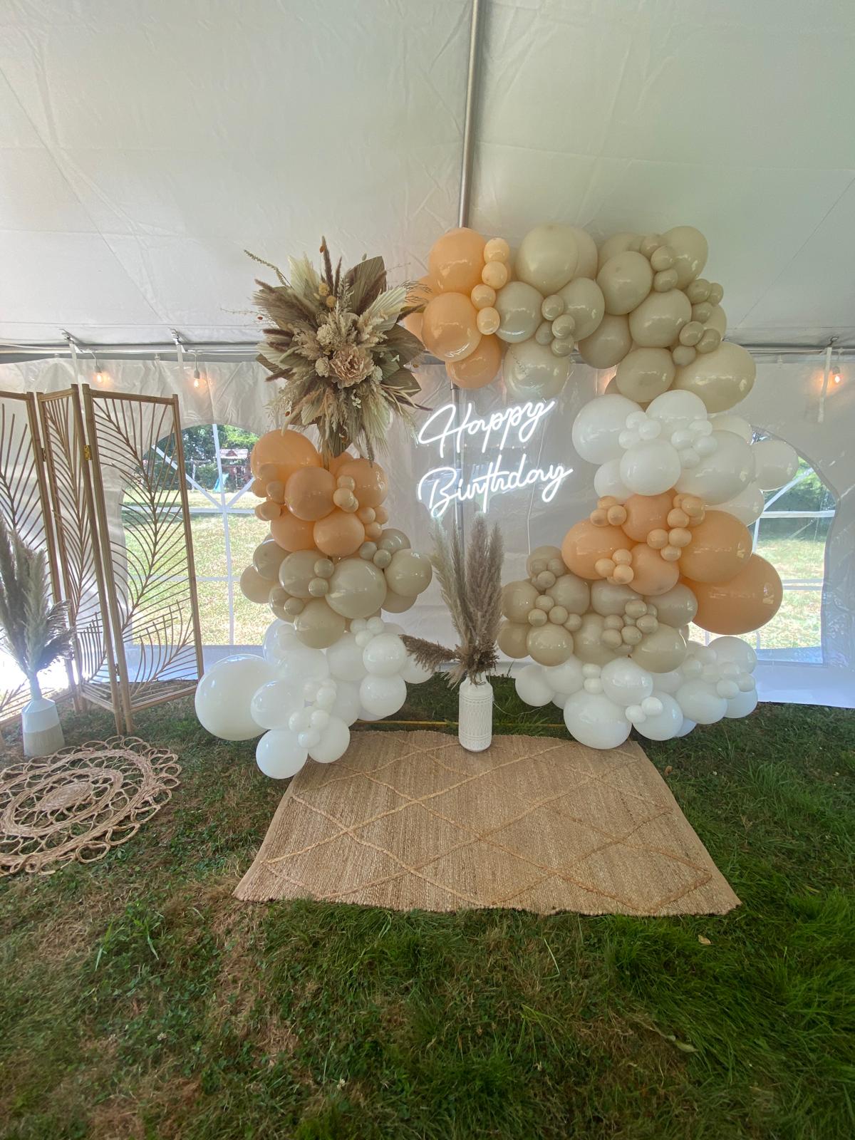Flower Birthday at a VIP Creations event