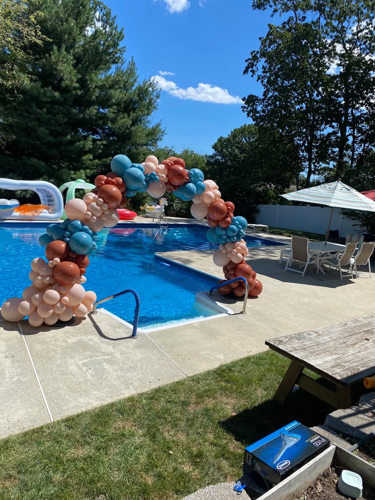 Pool Birthday at a VIP Creations event