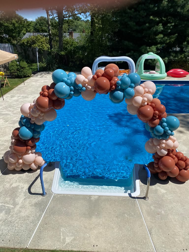 Pool Birthday at a VIP Creations event