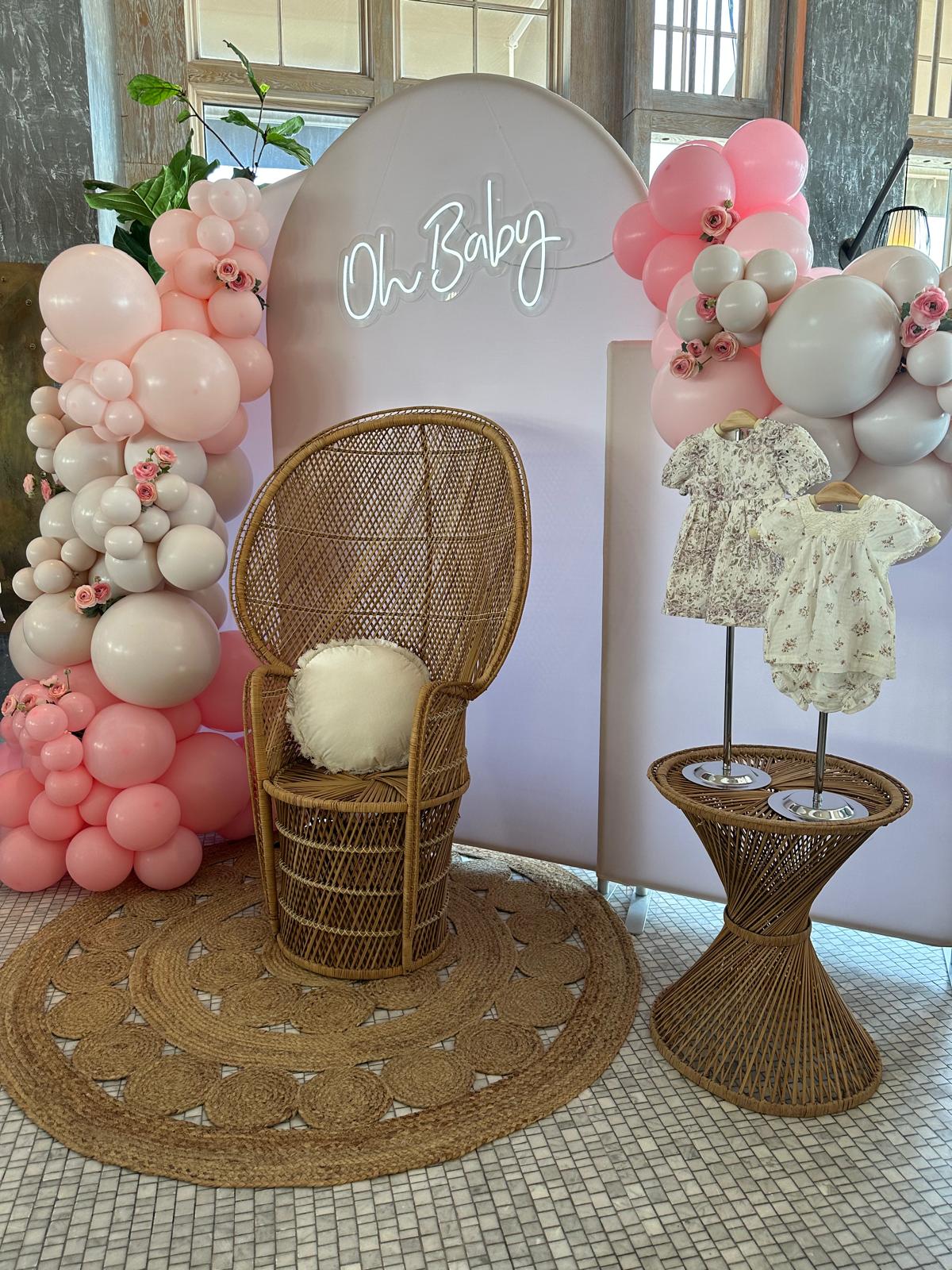 Chair & Stand at a VIP Creations event