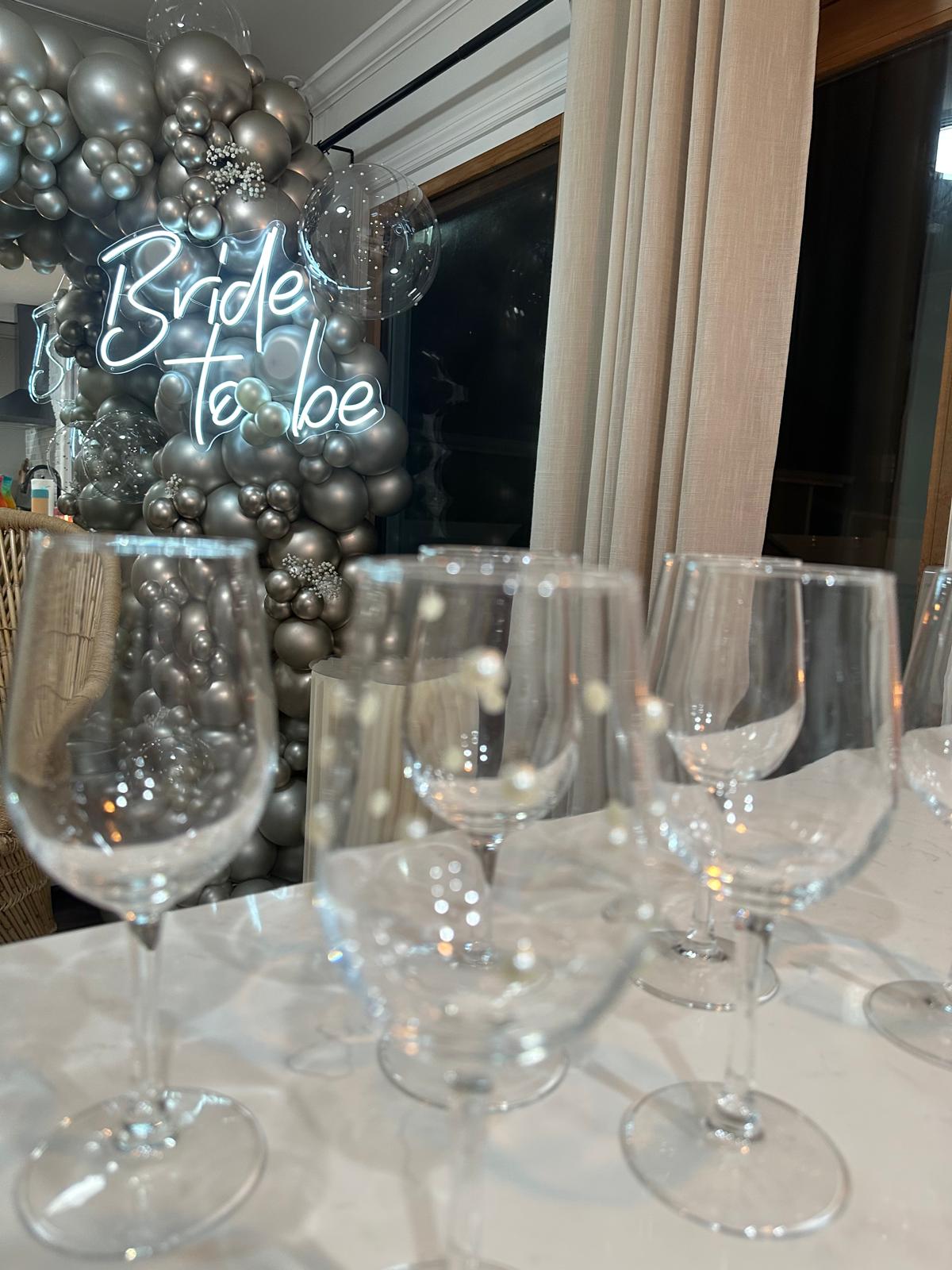 Glass Riser at a VIP Creations event