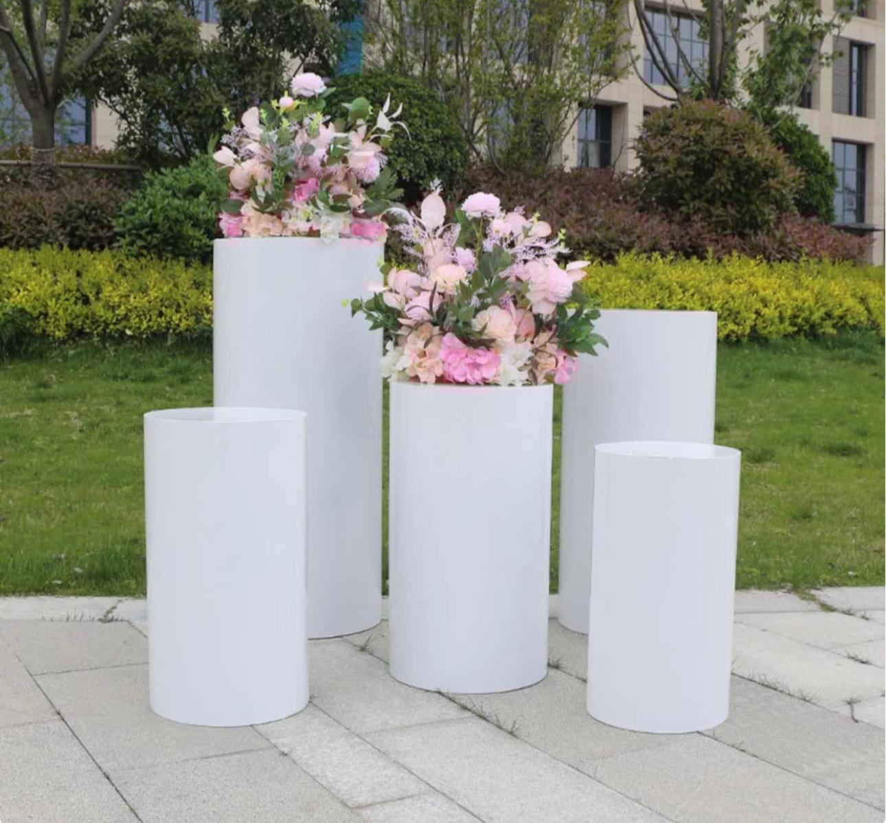 White Cylinders at a VIP Creations event