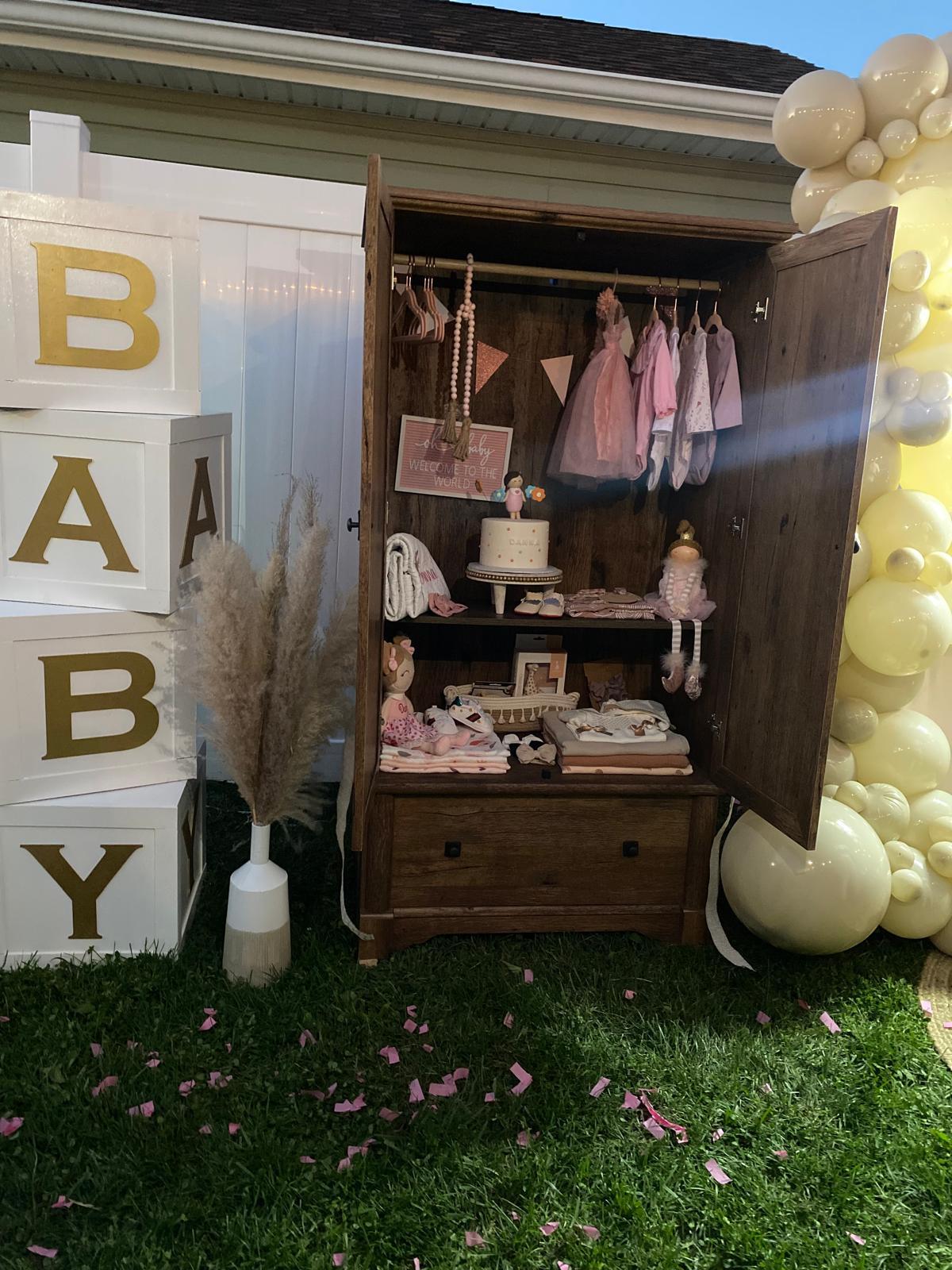 Baby Shower Dresses at a VIP Creations event