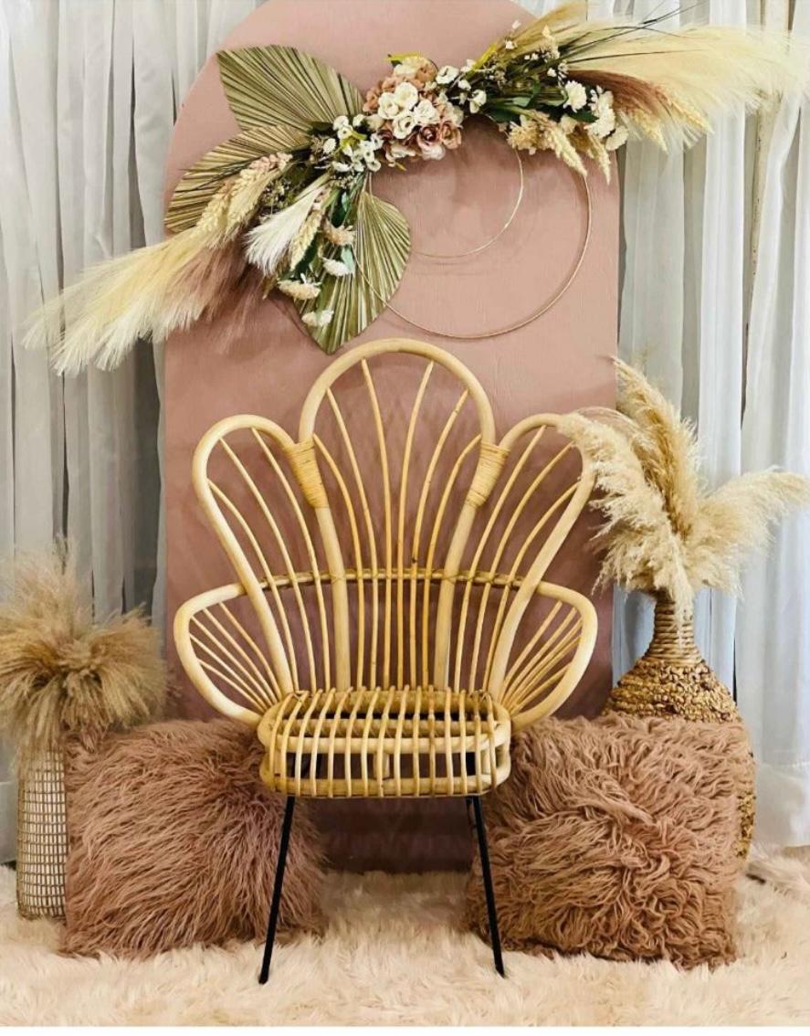 Wooden Chair Baby Shower at a VIP Creations event