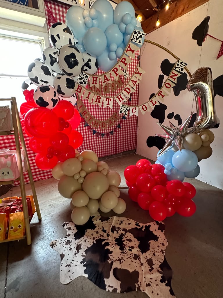 Cowboy Birthday at a VIP Creations event