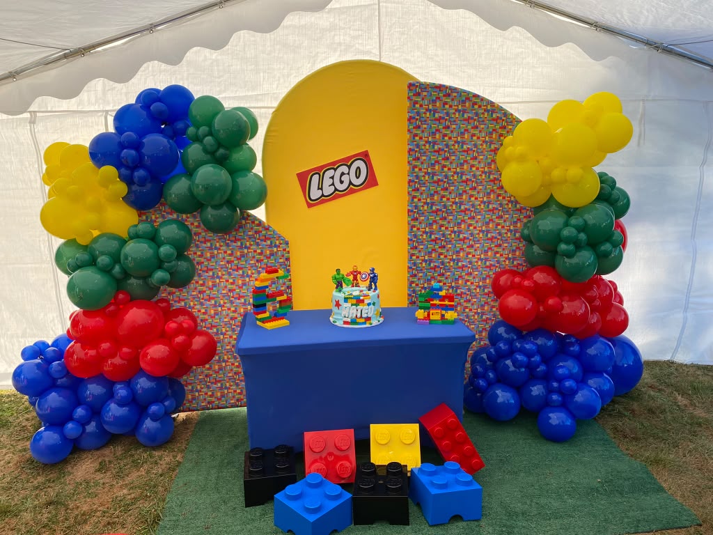 Lego Birthday at a VIP Creations event