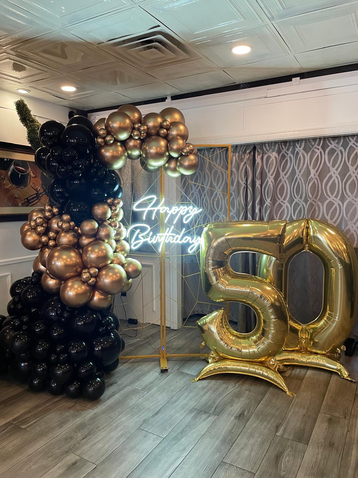 Golden 50th at a VIP Creations event