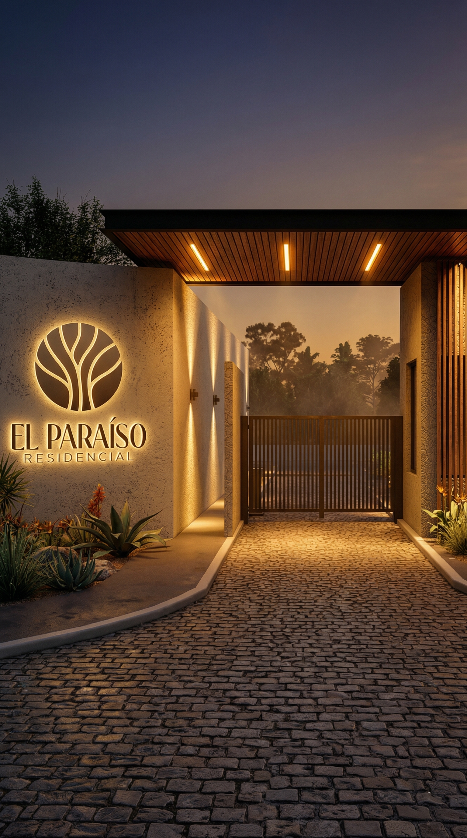 Caseta de entrada de El Paraiso Residencial