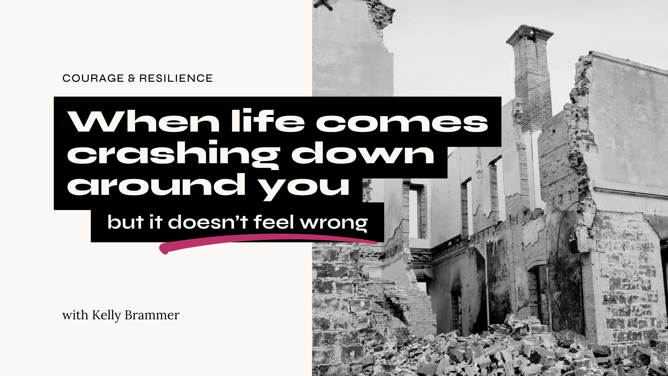 Kelly Brammer — redundancy and resilience