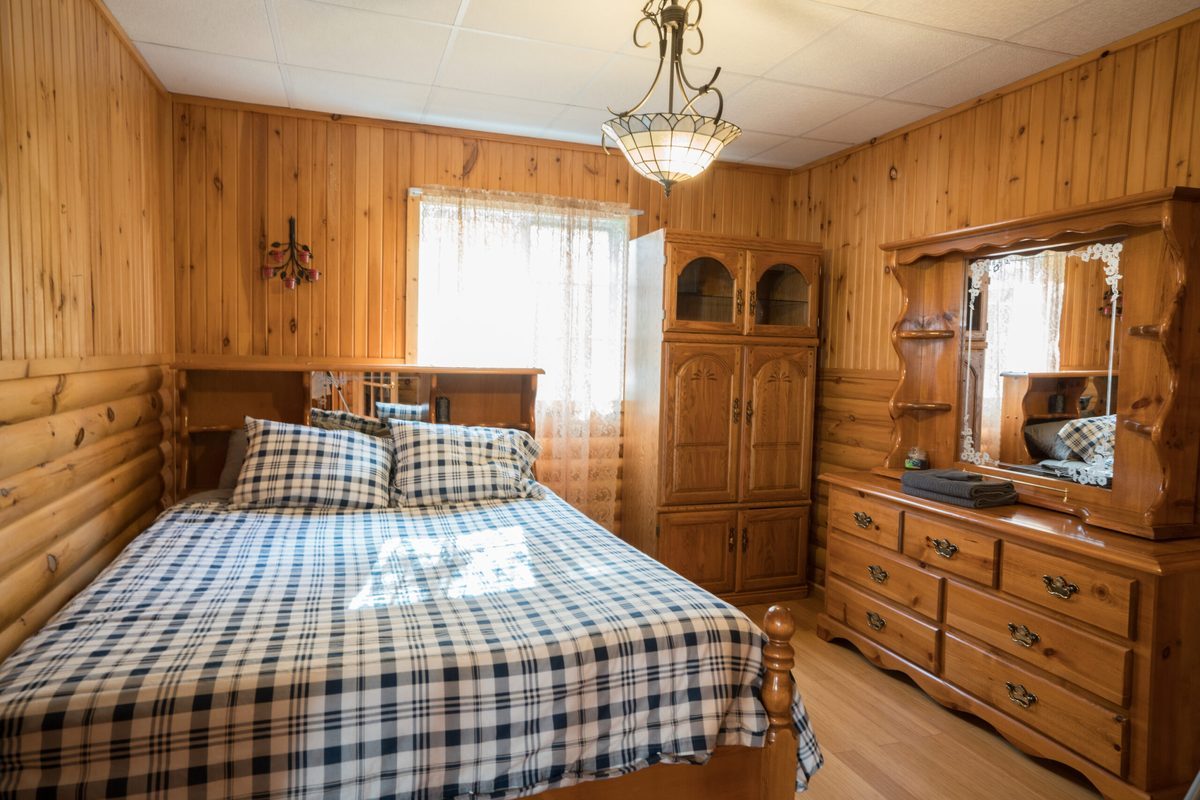 Chambre avec lit king, Happy Mountain Hideaway