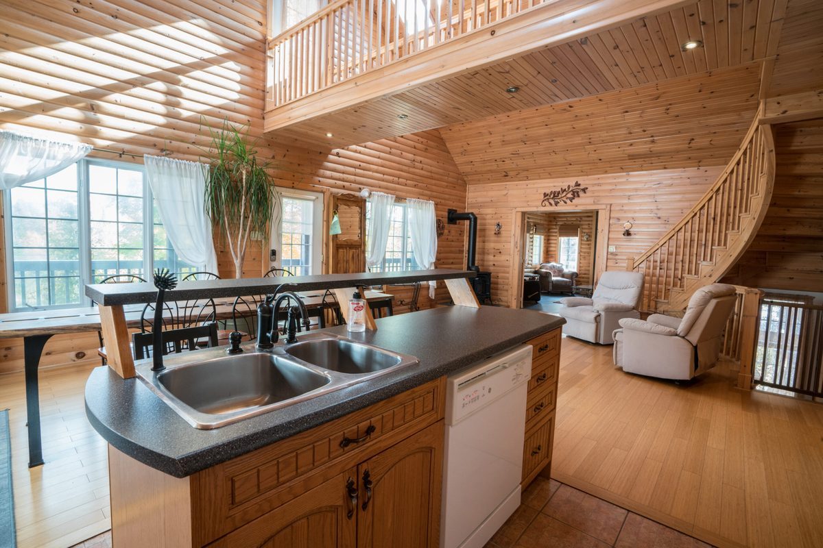 Cuisine tout équipée, Happy Mountain Hideaway