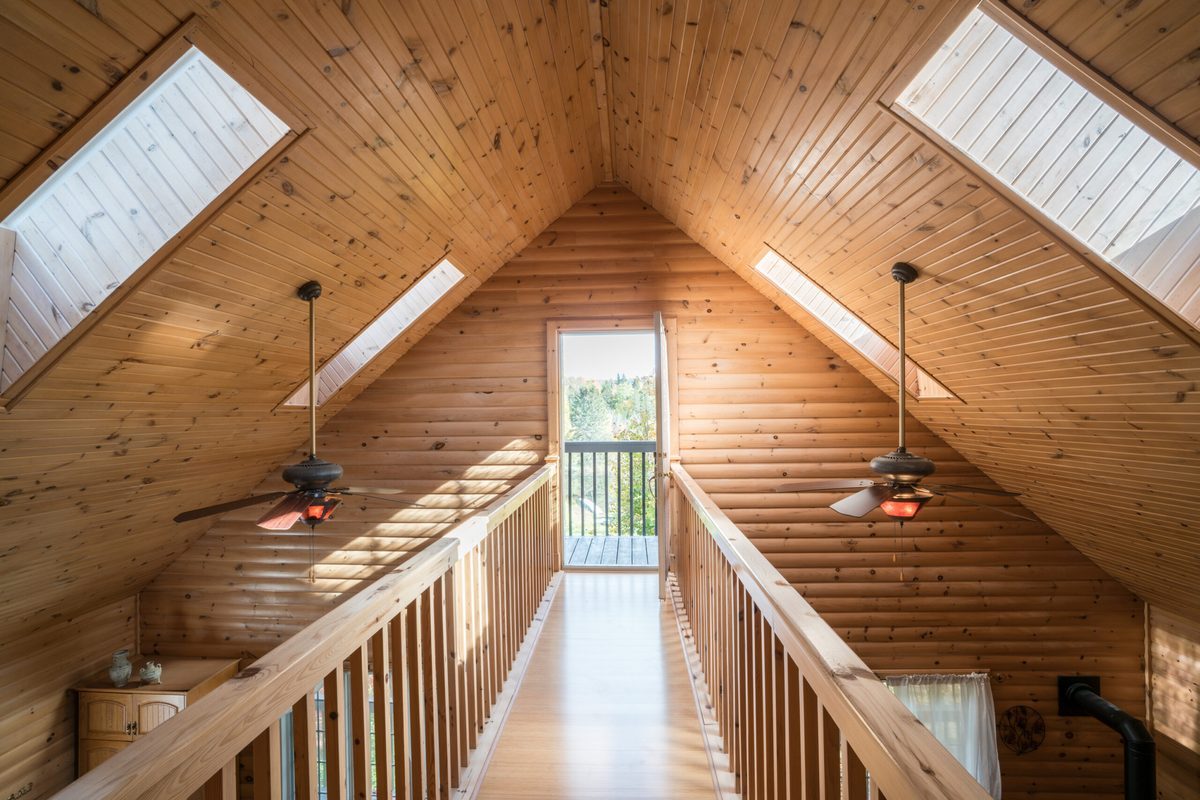 Mezzanine à l’étage, Happy Mountain Hideaway