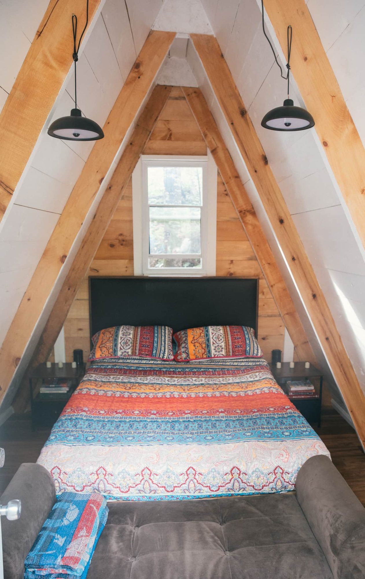 Intérieur du chalet en A, The Last Resort