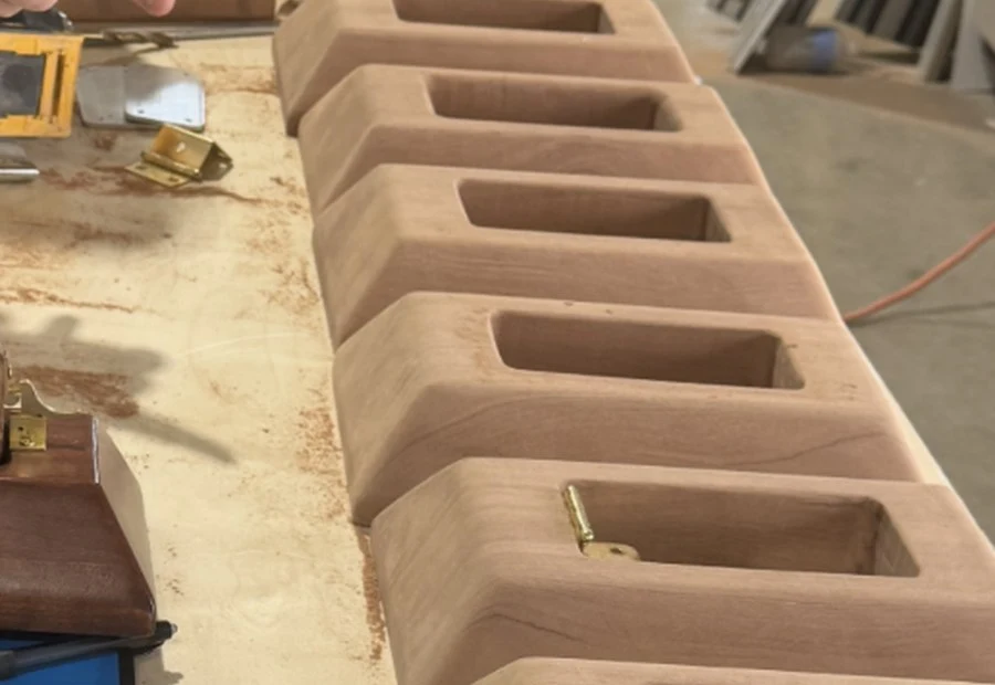 Kale instruments being handcrafted in the workshop