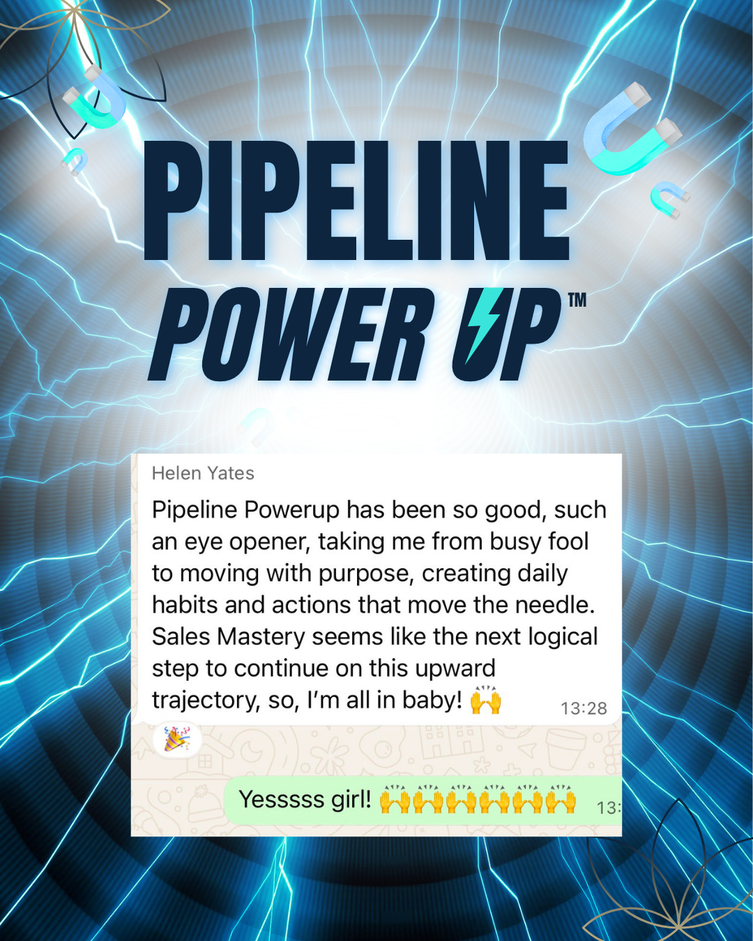Client testimonial and results