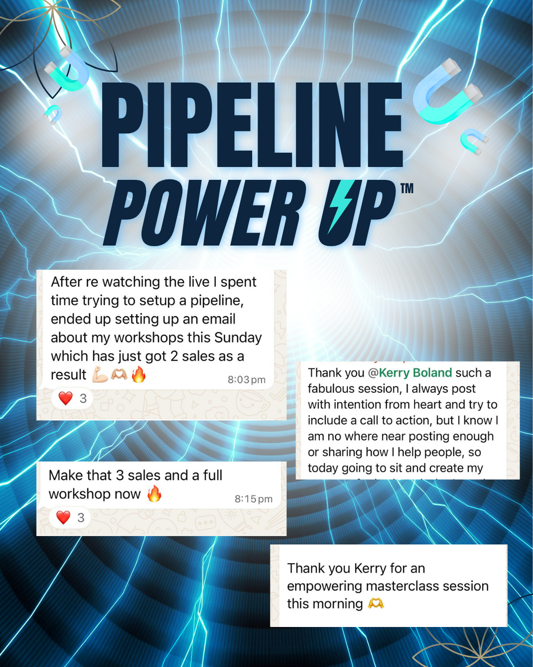 Client testimonial and results