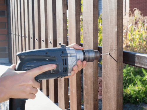 Fence Repair & Staining in Magnolia