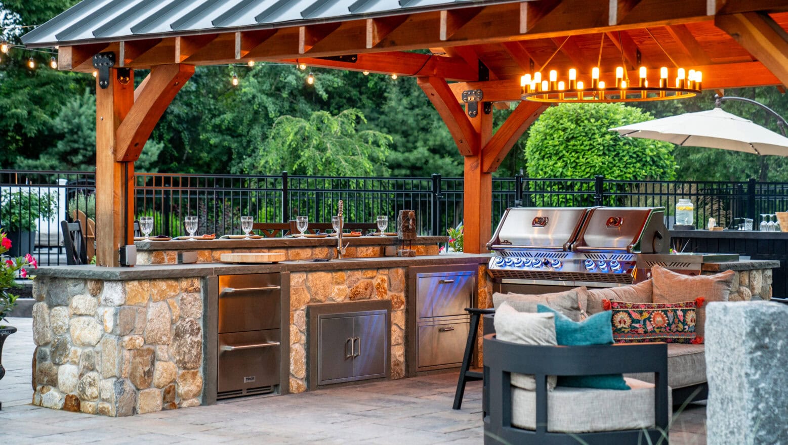 Outdoor Kitchen Installation in Magnolia