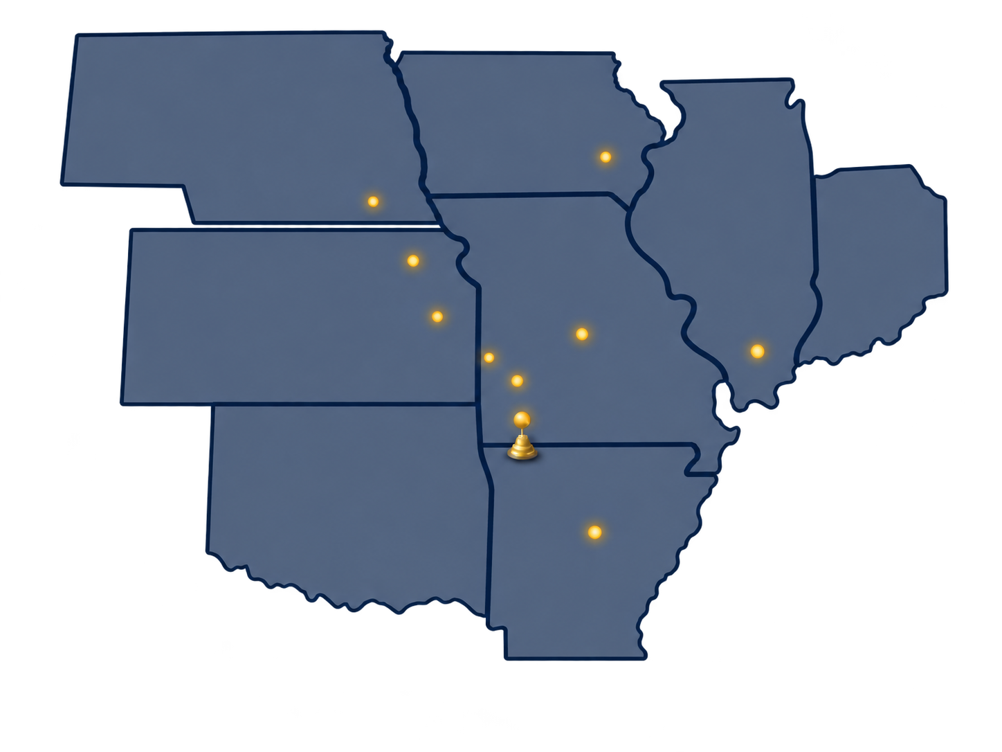 ARG Innovation Midwest investment markets map